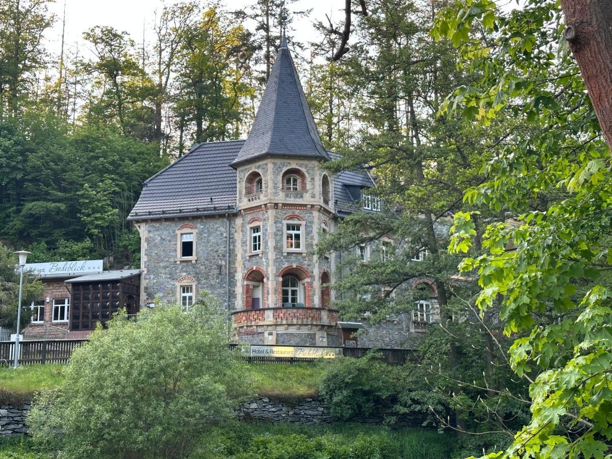 Hotel Bodeblick Thale Kültér fotó